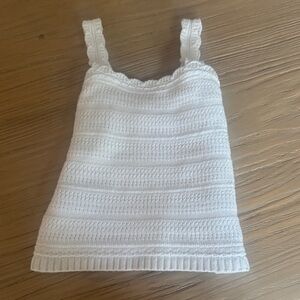 abercrombie kids White Knit Label Detail